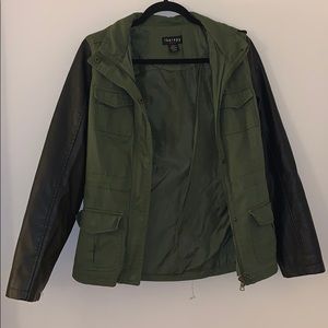 Therapy Army Green Utility Jacket